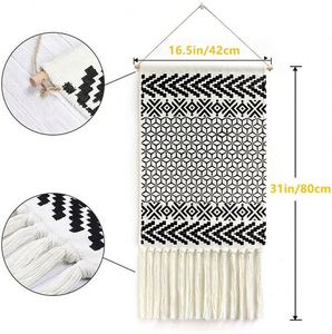 Panier organisateur stockage <span class=keywords><strong>arc</strong></span>-<span class=keywords><strong>en</strong></span>-<span class=keywords><strong>ciel</strong></span> tenture murale perlée plante cintre macramé étagère cintres malaisien décor moderne <span class=keywords><strong>chambre</strong></span> de bébé - Product Image 4