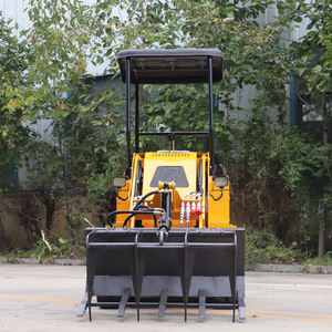 Mini-chargeuse sur chenilles à moteur diesel 23 CV |   Chargeur frontal |   Moment de charge élevé |   Attache rapide multi-embouts | - Product Image 5