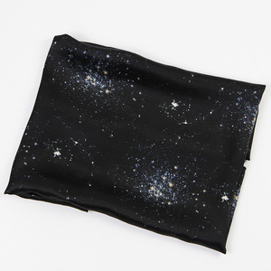 Hiny-tela estampada digital para vestido de niña, tela de satén de rayón suave de los 60, diseño de estrella orean 100% - Product Image 6