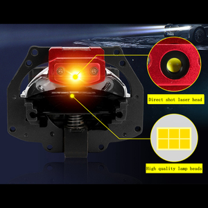 <span class=keywords><strong>3.0</strong></span> inç matris lazer çift objektifli doğrudan aydınlatmalı araba far GIV hızlı başlangıç LED çift konveks lens çift aydınlatma kupası - Product Image 3