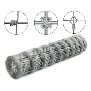 Panneau de clôture pour bétail soudé, 16 pieds x 50 pouces, galvanisé <span class=keywords><strong>à</strong></span> chaud, <span class=keywords><strong>grillage</strong></span> robuste de calibre 4 avec ouvertures de 4 po x 4 po - Product Image 4