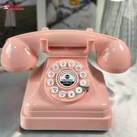 Meilleure Vente : Téléphone Antique Décoratif pour Livre d'Or Audio de Mariage, Téléphone Enregistreur Audio pour Invités