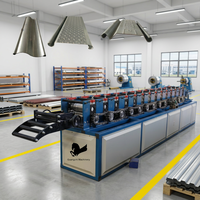 Nouvelle machine de formage de rouleaux pour portes à enroulement automatiques PLC 2026, 380V 30KW 16MPa, garantie 1,5 an, Chine