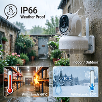Caméra solaire Tuya 4G CCTV IP66 étanche, tension d'entrée 5V, utilisation extérieure/intérieure pour ferme et jardin