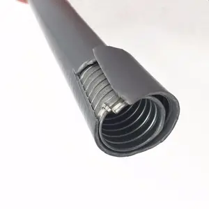 Electrical Black PVC Coated Flexible Conduit for Wire Protection