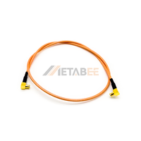 Câble coaxial RG316 MCX mâle-mâle à angle droit
