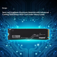 Pasokan Massal KC3000 M.2 2280 SSD, Berbagai Spesifikasi Opsional, PCIe 4.0 NVMe Solid State Drive Tersedia untuk Grosir