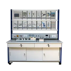 PLC Trainer With Movement Mechanism Electrical Laboratory Technical Training Equipment