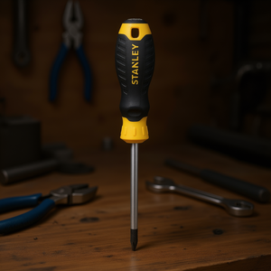 Destornillador Stanley Pozidriv 6 en 1 con Empuñadura Acolchada para Trabajos de Precisión - Product Image 3