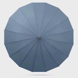 Nuevo Sombrilla de Alta Gama para Mujer, Moderna, con Protección UV, Mango Largo, Impresión Publicitaria, 108 cm de Diámetro Abierto - Product Image 1