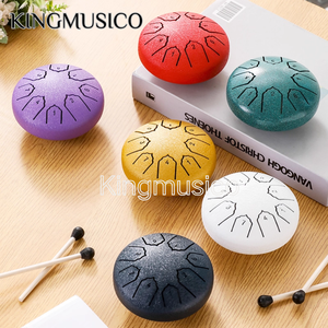 Tambour à langue en acier <span class=keywords><strong>de</strong></span> 4 pouces à 8 notes |   Mini Handpan <span class=keywords><strong>Zen</strong></span> Drum pour enfants |   Petit <span class=keywords><strong>instrument</strong></span> <span class=keywords><strong>de</strong></span> percussion en gros - Product Image 2