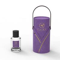 Flacon de parfum vide de luxe 30ml 50ml 100ml avec boîte cadeau et sac en papier, logo personnalisé