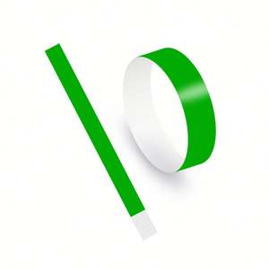 Pulseras de Papel Impresas Personalizadas al por Mayor - Pulseras Desechables de Papel en Varios Colores - Product Image 5