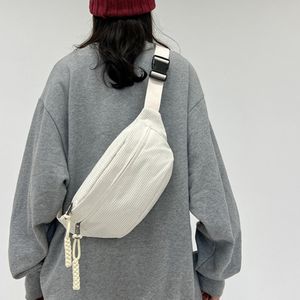 Commercio all'ingrosso di grande capacità marsupio in velluto a coste Street Style <span class=keywords><strong>borsa</strong></span> alla moda a tracolla borse Casual da <span class=keywords><strong>donna</strong></span> <span class=keywords><strong>cintura</strong></span> in vita <span class=keywords><strong>borsa</strong></span> - Product Image 3