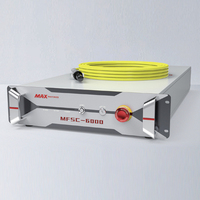 Découpe/soudage à grande vitesse de qualité industrielle MAX Source laser à fibre haute puissance 1500W-6000W Nouvelle garantie de 2 ans 1064nm longue