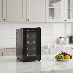 Refrigerador para Cerveza y Vino OEM, Refrigerador Doméstico para 8 Botellas, Gabinete para Vino de 22L - Product Image 5