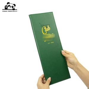 Fábrica de Marcos de Fotos de Cuero PU Personalizados al por Mayor, Marcos de 2, 3 y 4 Páginas, Menú para Hoteles y Restaurantes - Product Image 1