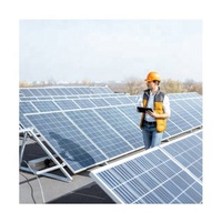 Système de montage solaire photovoltaïque professionnel pour toits plats, en alliage zinc-aluminium-magnésium, garantie 25 ans, galvanisation à chaud – Tendance actuelle