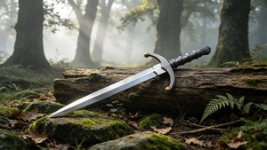 Épée Arthurienne d'Halloween en Mousse PU, Magnifique Accessoire Unisexe Thème Chevalier Royal Médiéval, Marque Personnalisée, à partir de 14 ans - Product Image 2