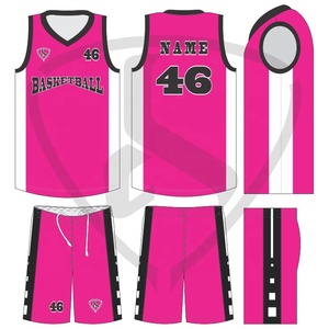 Sublimación niñas baloncesto Jersey diseño personalizado barato baloncesto uniforme totalmente sublimado baloncesto uniforme Jersey Sustom Mad - Product Image 1