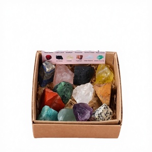 Paquete de Piedras de Cristal de Regalo, Piedras de Nacimiento, Cristales de Constelación Naturales Curativos con Juego de Piedras Pulidas, Decoración Feng Shui para el Hogar - Product Image 3