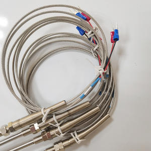 K-Type <span class=keywords><strong>Thermocouple</strong></span> เซ็นเซอร์โพรบ100มม., ลวด3ม., ไม่มีสายดิน, อุณหภูมิตั้งแต่-100C ถึง1250C - Product Image 3