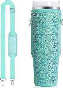 <span class=keywords><strong>Bolsa</strong></span> <span class=keywords><strong>de</strong></span> botella <span class=keywords><strong>de</strong></span> agua brillante con correa ajustable para <span class=keywords><strong>Stanley</strong></span> 40 oz Portavasos aislado <span class=keywords><strong>Bolsa</strong></span> <span class=keywords><strong>de</strong></span> botella <span class=keywords><strong>de</strong></span> agua portátil - Product Image 6