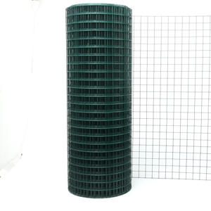 Kuş/tavuk/tavşan kafesleri üretimi için 10 14 gauge 10x1 0 pvc kaplı galvanizli kaynaklı demir tel örgü rulo - Product Image 1