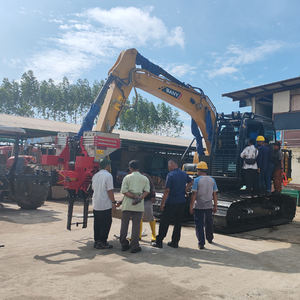 Équipement forestier XUVOL pour plantations, accessoire d'excavatrice 13-15T, rotateur de fosse, pousseur de terre, épandeur d'engrais à double bac - Product Image 6