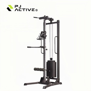 <span class=keywords><strong>Station</strong></span> multifonctionnelle d'équipement de gymnastique à la maison de force commerciale pour des entraînements de <span class=keywords><strong>Station</strong></span> de câble de mouche à un bras de traction Lat réglables - Product Image 1