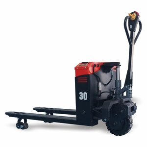 Transpalette électrique à batterie au lithium 48V pour la manutention des matériaux en entrepôt avec acier inoxydable 1-10T Capacité 1200mm Longueur de fourche - Product Image 3