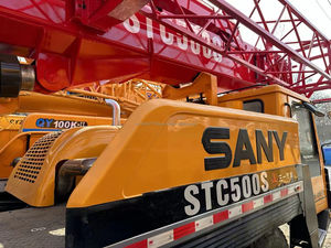 Grue Sany 55 tonnes d'occasion originale très vendue excellente performance Sany 55 tonnes d'occasion en stock machine de construction d'occasion - Product Image 4