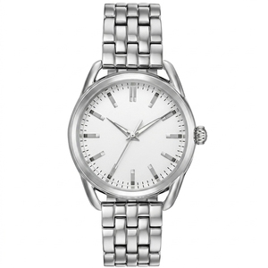 Montre de luxe <span class=keywords><strong>en</strong></span> acier inoxydable à quartz avec affichage étanche de la date et du jour, boîtier carré <span class=keywords><strong>en</strong></span> acier inoxydable et cadran à aiguilles, type charmant - Product Image 1