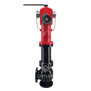 Boule d'hydrant extérieur de style français de 4 pouces Conception durable et portable avec construction en fonte ductile - Product Image 2