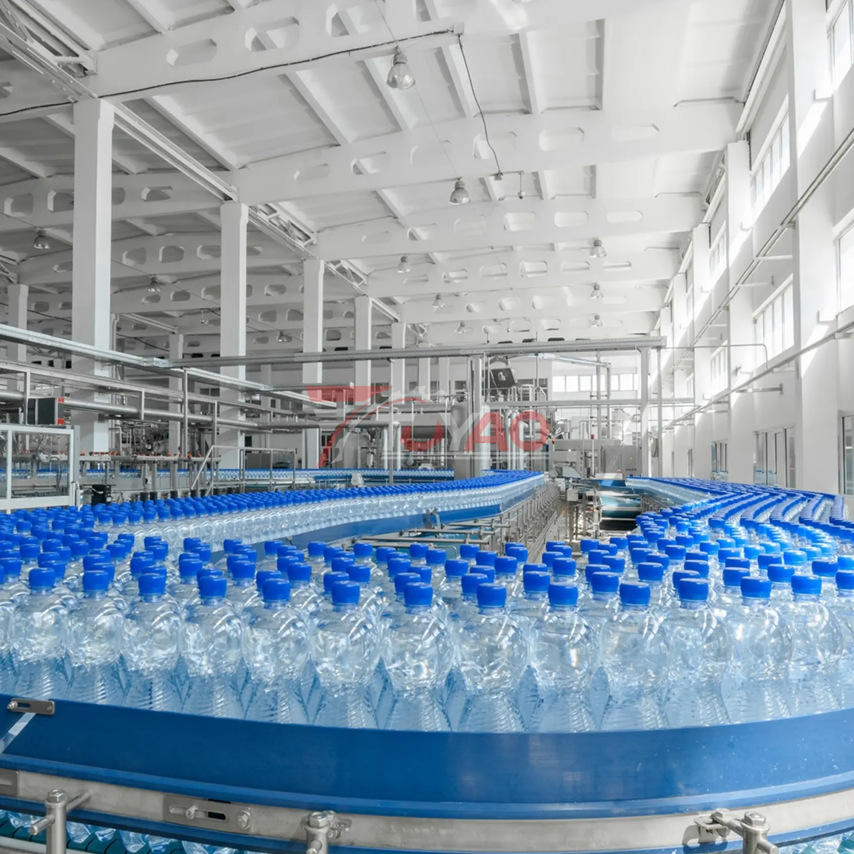 A-Z 48000BPH 500ml kombi şişeleme makinesi komple şişe su üretim hattı saf su makinesi maden suyu dolum mac