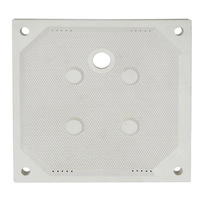 Centre de plaque de filtre-presse/Coner/chambre de Type d'alimentation supérieure/plaque de membrane plaque de filtre haute pression pour le traitement des eaux usées