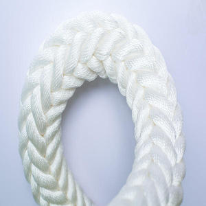 Cuerda Marina Multifilamento de Poliamida y Nylon de 8 Hilos, Resistente, Blanca, Impermeable y Personalizada, para Remolque y Amarre de Embarcaciones - Product Image 2