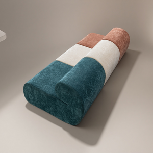 Canapé moderne à une place sans accoudoirs, doux et confortable, canapé pour petit espace et canapé en boîte pour espace limité - Product Image 5