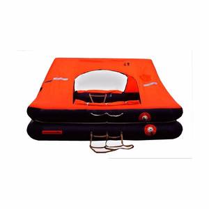 سفينة مجلس رمي نفخ liferafts إنقاذ الحياة المستخدمة 4 شخص الحياة طوف - Product Image 1