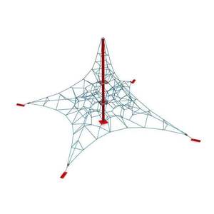 Cadre de jeu et de fitness extérieur en pyramide d'escalade de jambes H6M-4 durables pour le divertissement des enfants - Product Image 1