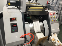 Machine voor het maken van papieren boodschappentassen, machine voor het maken van papieren zakken voor mango bescherming, machine voor het maken van kraft papieren zakken, klein model