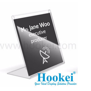 Promosyon için HOOKEI plastik ekran temizle akrilik işaret tutucu 8.5x11 - Product Image 1