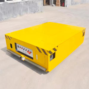 Carro de <span class=keywords><strong>Transferencia</strong></span> Eléctrico de 50t sin Rieles, Alimentado por Batería, Suministro de Fábrica, Carro Plano Eléctrico con Cable de Transporte - Product Image 4
