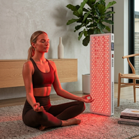 Panneau de luminothérapie rouge de qualité médicale, 8 longueurs d'onde (1060 nm, 660 nm, 850 nm), appareil LED pour le corps entier
