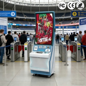 Terminal de Documentos Inteligente Todo en Uno, Kiosco de Pago de Autoservicio, con Identificación Facial 3D, para Tiendas Minoristas, con Animación - Product Image 1