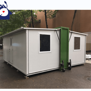 Casa Contenedor Modular de Acero Prefabricada Impermeable de Bajo Costo de 20 pies y 40 pies, Panel Sándwich Expandible para Uso en Villas, Diseño Moderno - Product Image 4