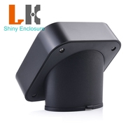 Boîtier de projet personnalisé en plastique 98*98*32mm avec support, boîtier électronique en ABS, boîtier électrique en plastique sur mesure
