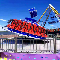 Grand équipement d'amusement extérieur : Manège tournant volant 24 places pour parc d'attractions