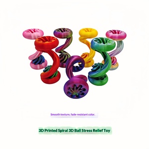 Juguete Espiral Divertido Impreso en 3D, Diseño 2026, 1 Pieza, Juguete de Ocio y Relajación, Adorno de Escritorio - Product Image 4
