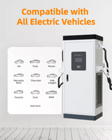 Chargeurs EV DC YIXINDIAN 60kW 80kW 120kW 160kW 180kW, chargeurs super puissants d'extérieur, montés au sol, étanches, écran LED, OCPP